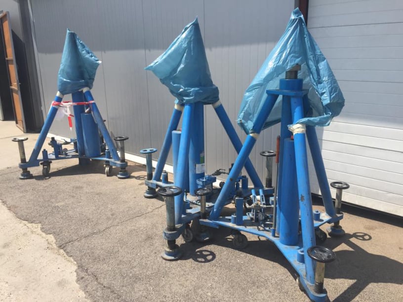 Görgők kerekek emelőgépekhez